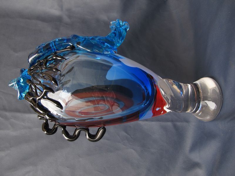 Murano мурано абстрактна фігура скло 36 cm 20000006 фото