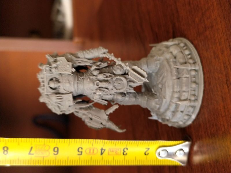 Модель ,фігурка, А19 warhammer, під фарбування, смола 60000039 фото