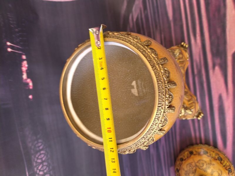 Яйце з левами скринька кераміка бронза 40000009 фото
