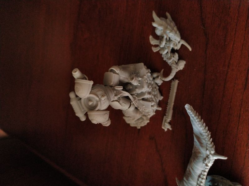Модель ,фігурка, А21 warhammer, під фарбування, смола 60000041 фото