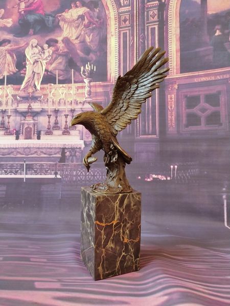 Орел з рибою. Бронза. Бронзова статуетка. 36 см 00000166 фото