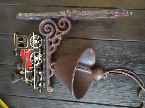 Дзвін Ринда поізд чавун н-40 см 30000013 фото