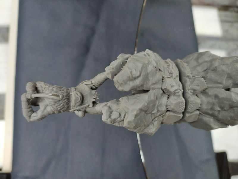Модель, фігурка, А10 Кратос God of War 90 мм, під фарбування, смола 60000017 фото